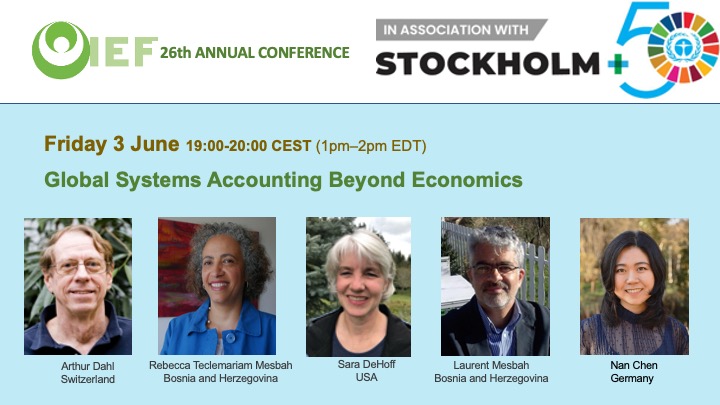 Global Systems Accounting beyond Economics, pictures of speakers
