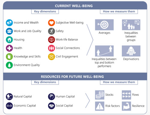 OECD Wellbeing Framework